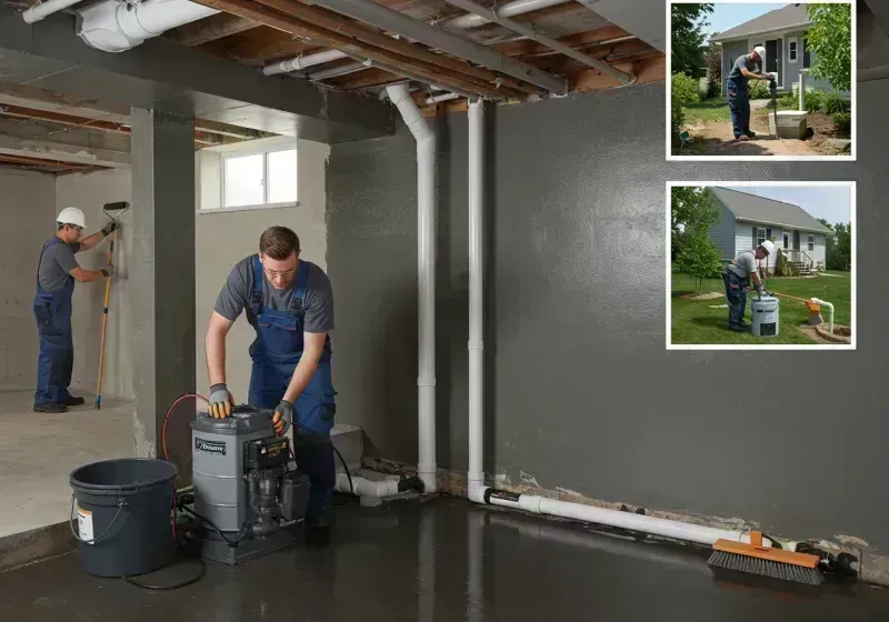 Basement Waterproofing and Flood Prevention process in Williamsburg, OH